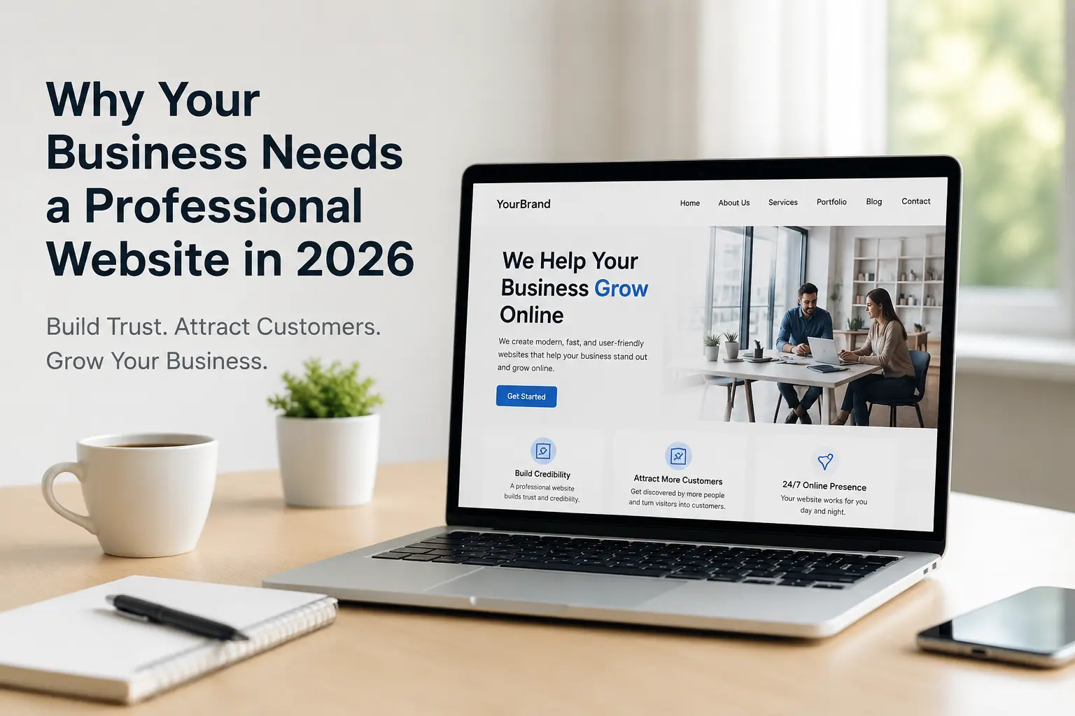 Why Your Business Needs a Professional Website in 2026